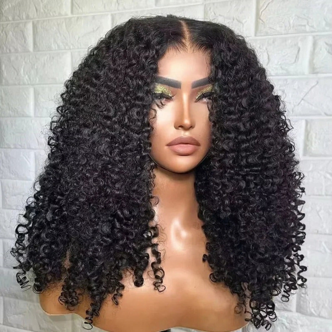 Perruque lace front afro crépue 4C – photo produit 1