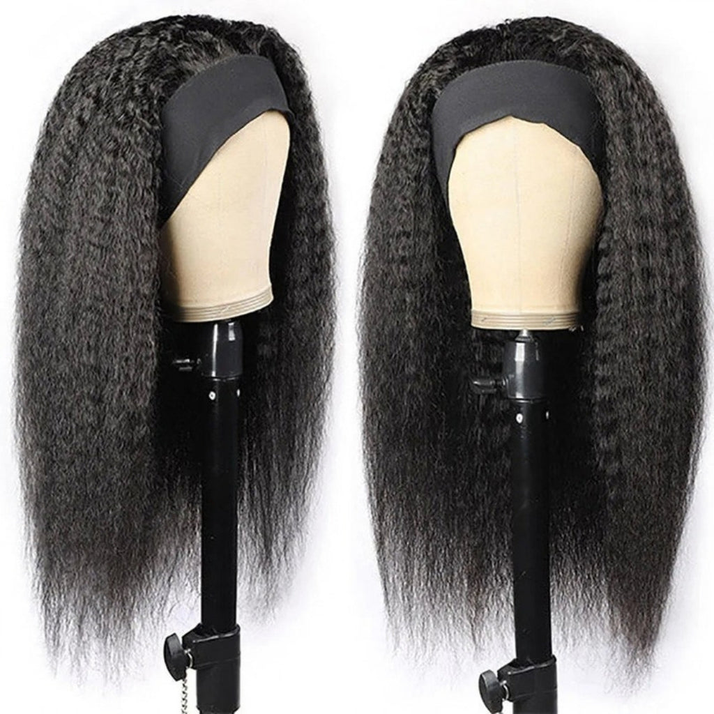 Perruque bandeau kinky straight – photo produit 2
