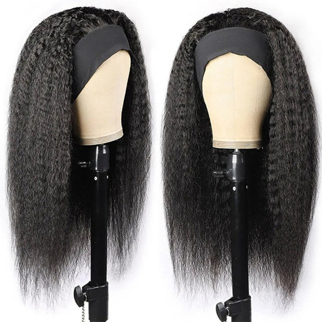 Perruque bandeau kinky straight – photo produit 2