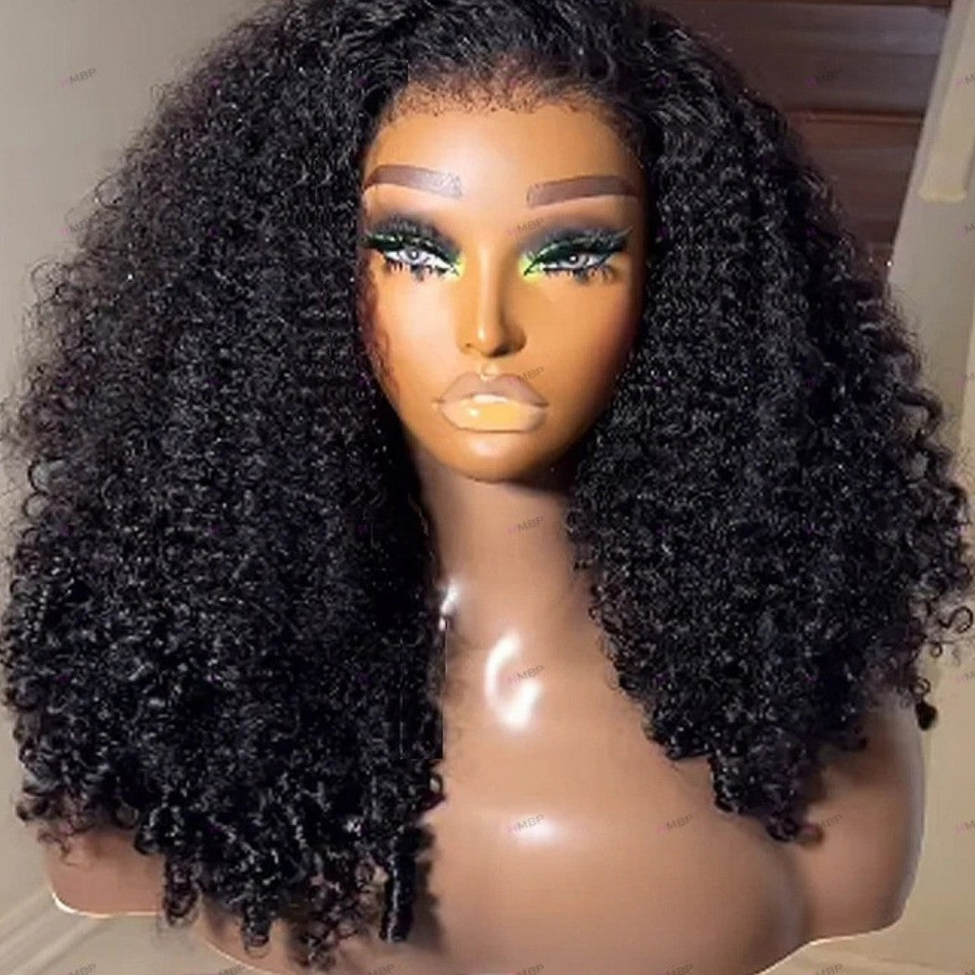 Perruque lace front kinky curly – détail 2