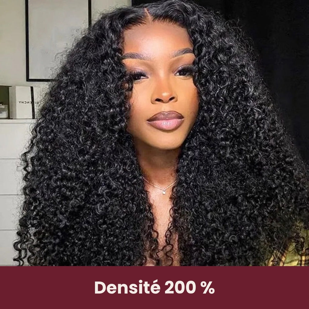 Perruque lace front afro crépue 4C – photo produit 2