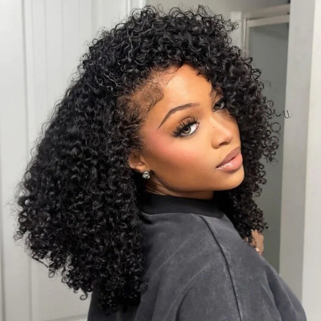 Perruque bandeau afro bouclée – photo produit 2