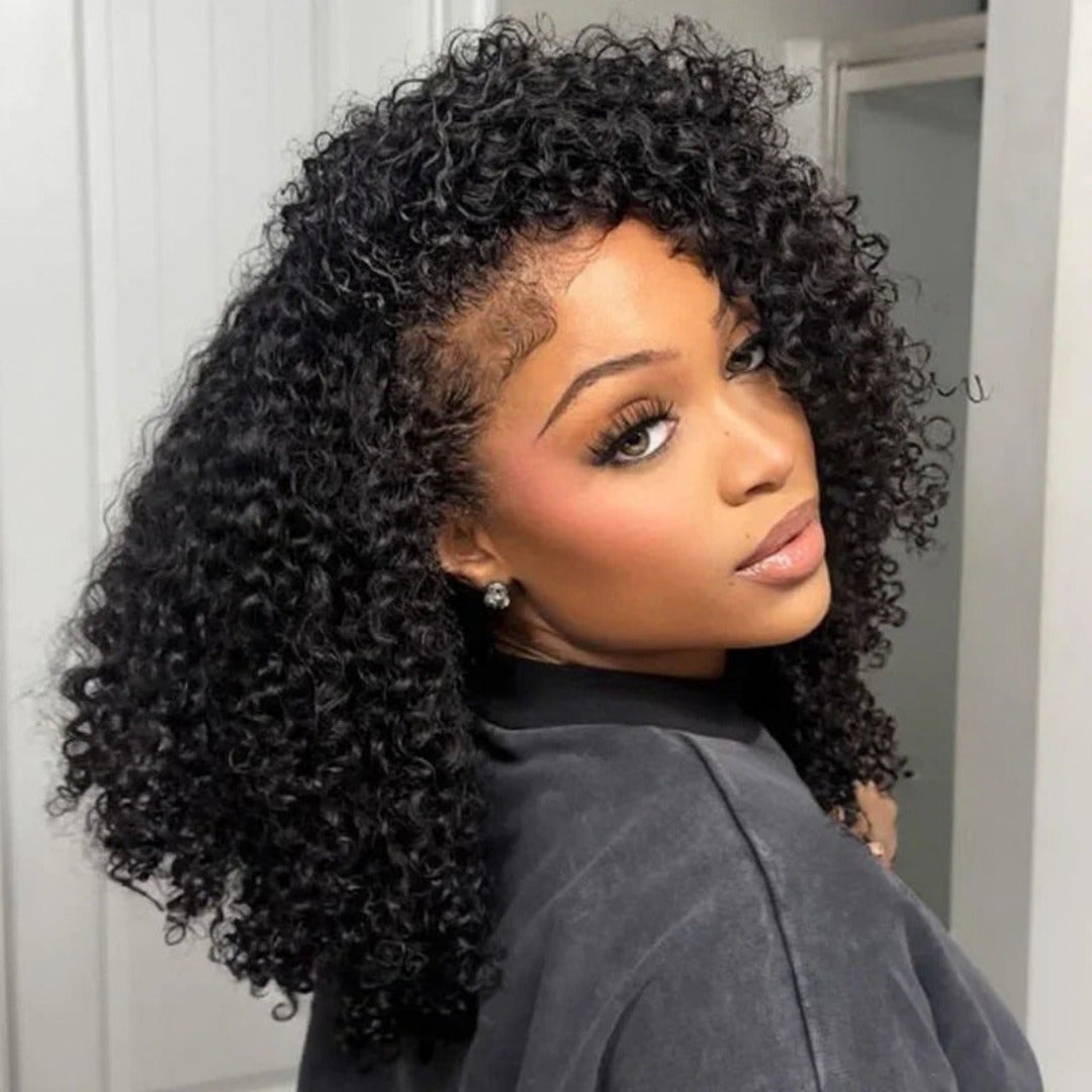 Perruque bandeau afro bouclée – photo produit 2