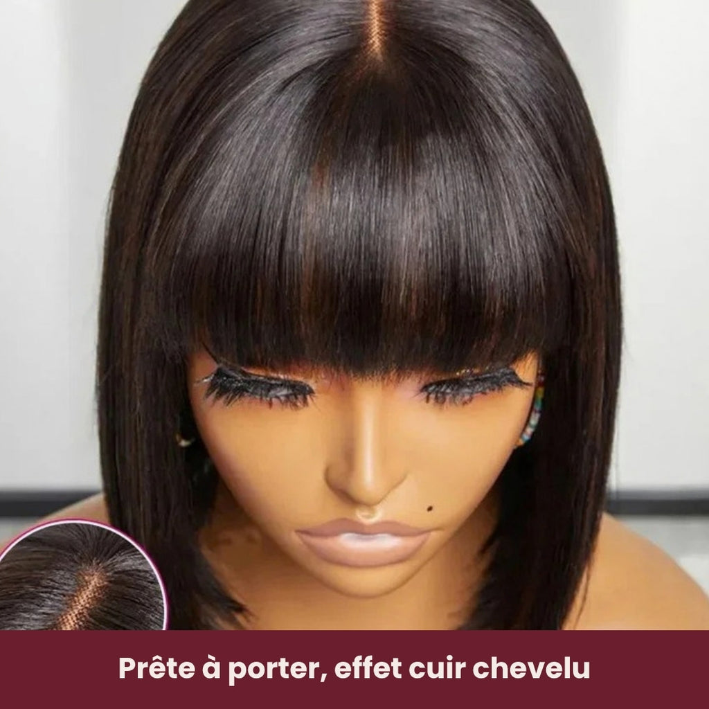 Perruque carré avec frange – photo produit 1