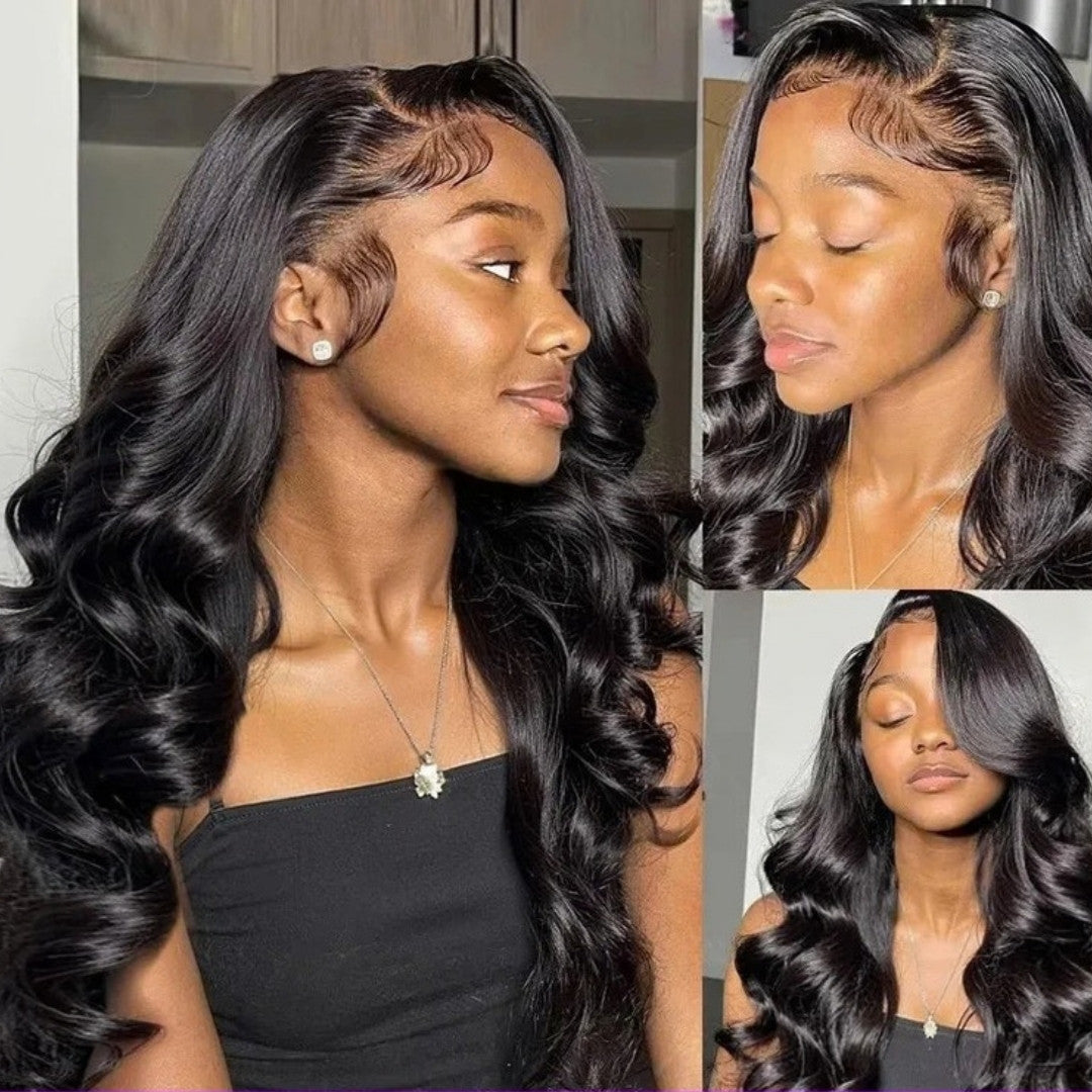 Perruque lace front body wave 13x4 – détail 2