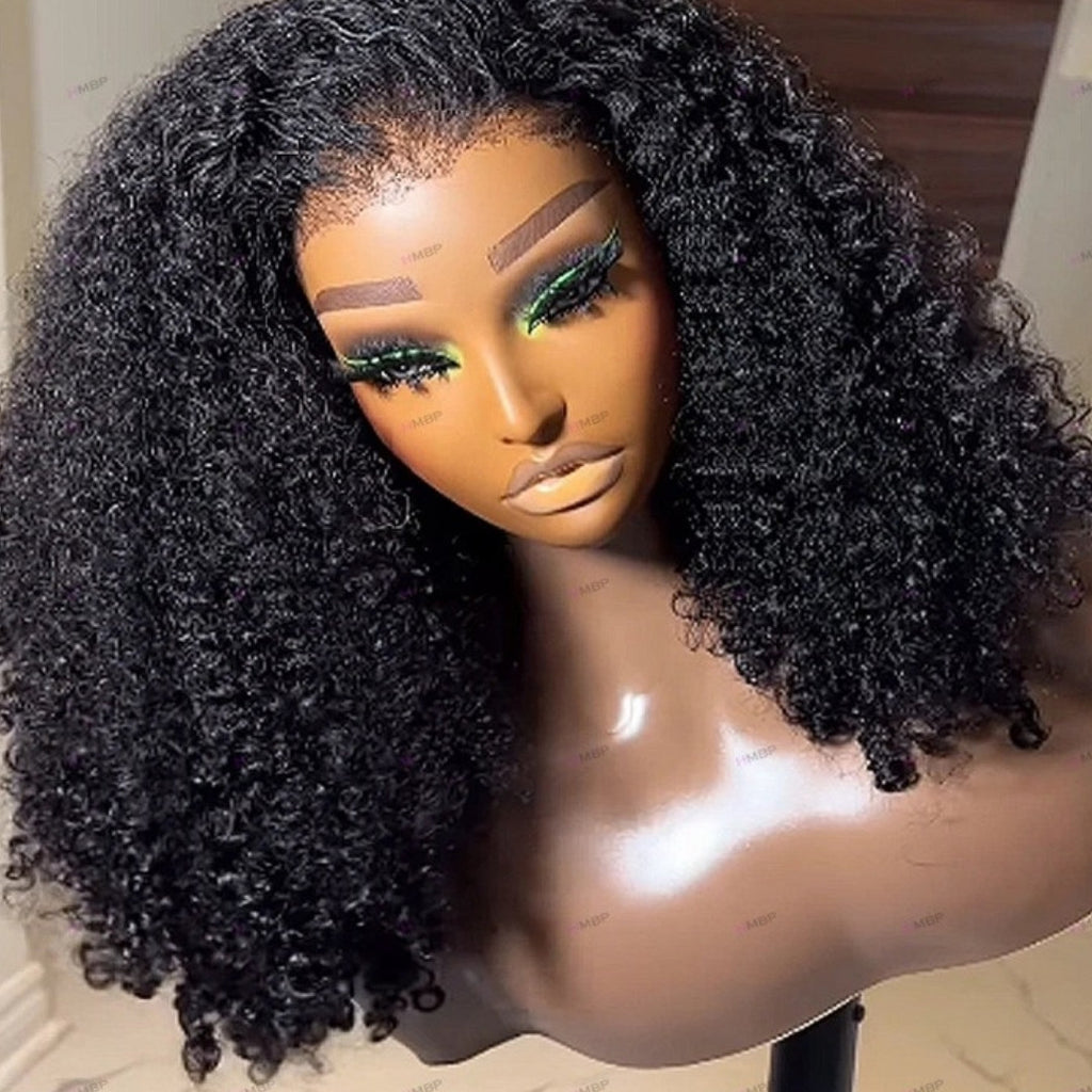 Perruque lace front kinky curly – détail 3