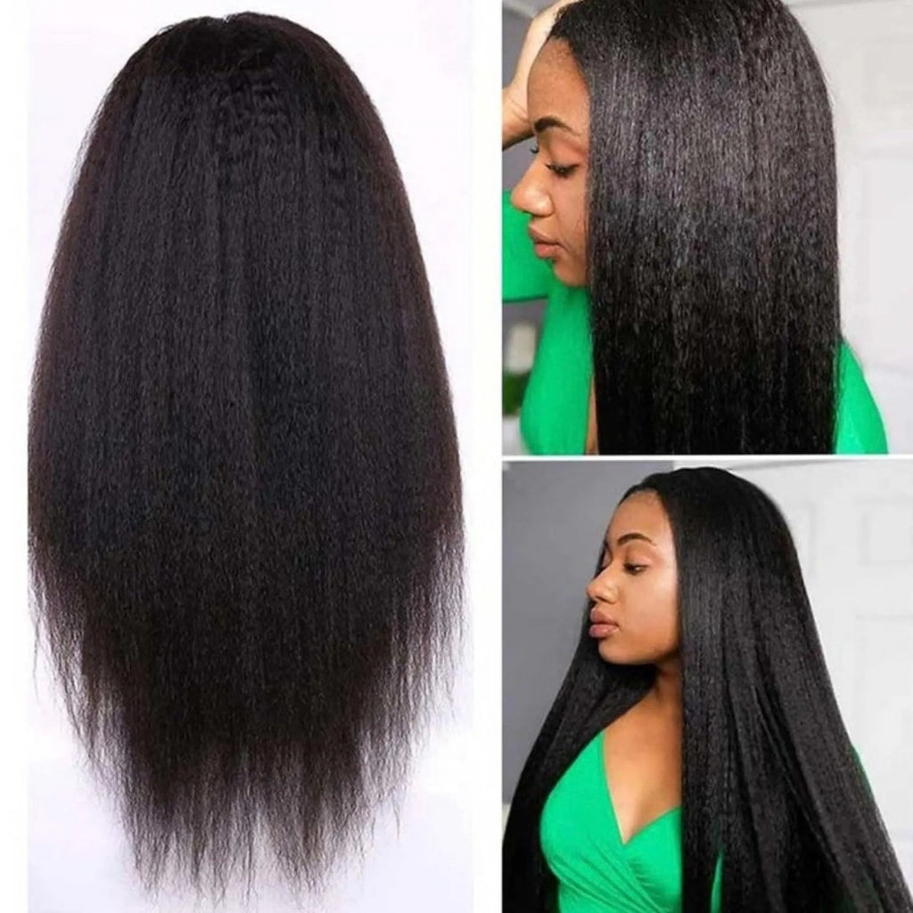Perruque lace front kinky straight – détail 5
