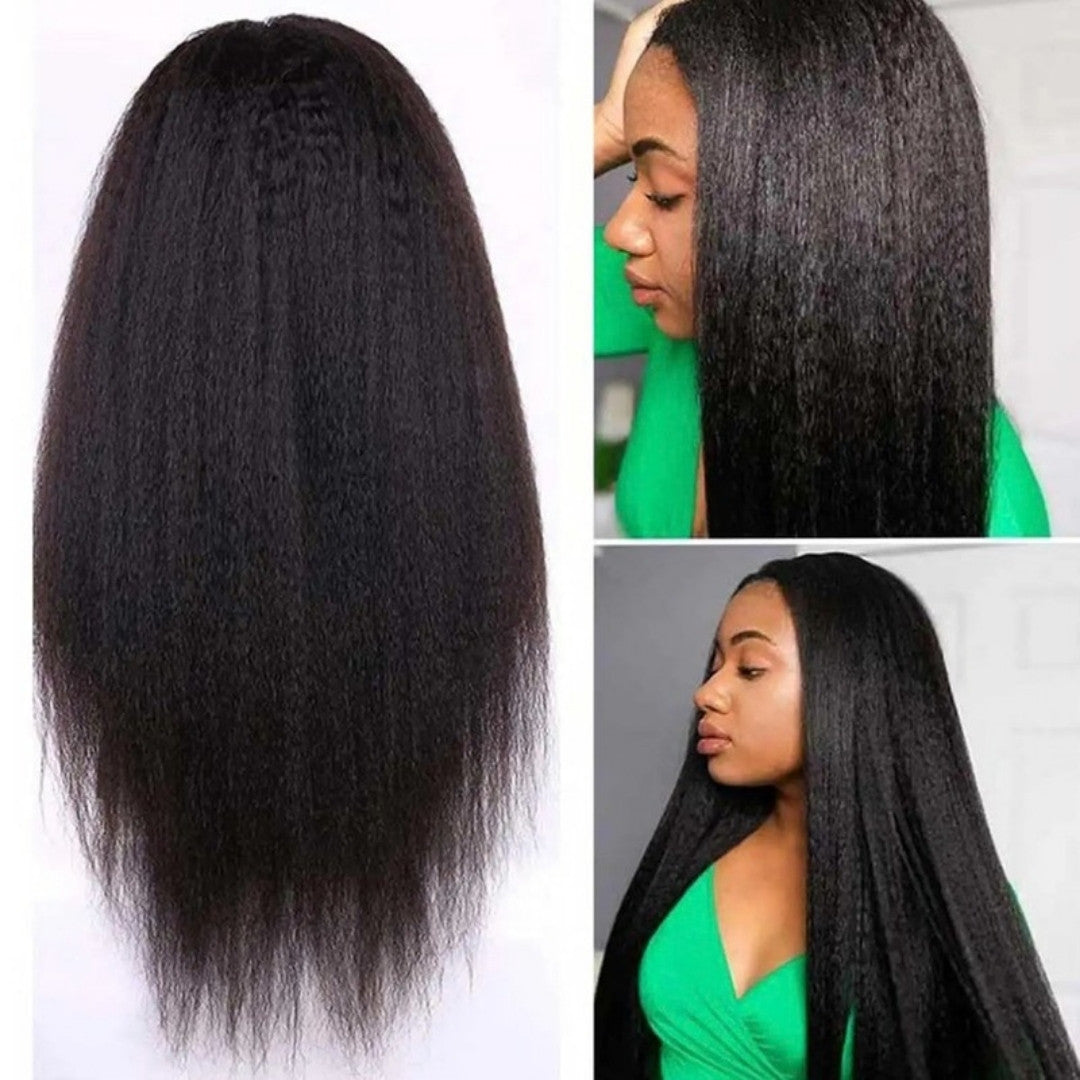 Perruque lace front kinky straight – détail 5