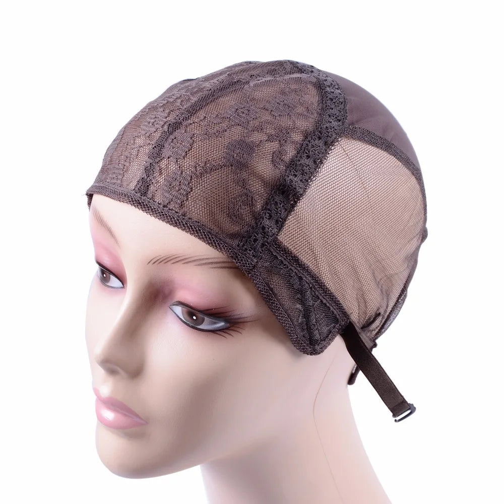 Bonnet perruque avec sangle réglable