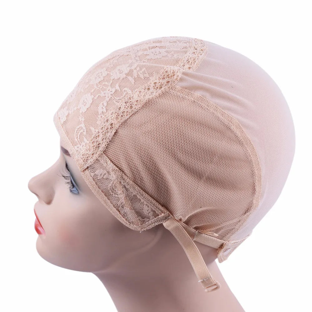 Bonnet perruque avec sangle réglable