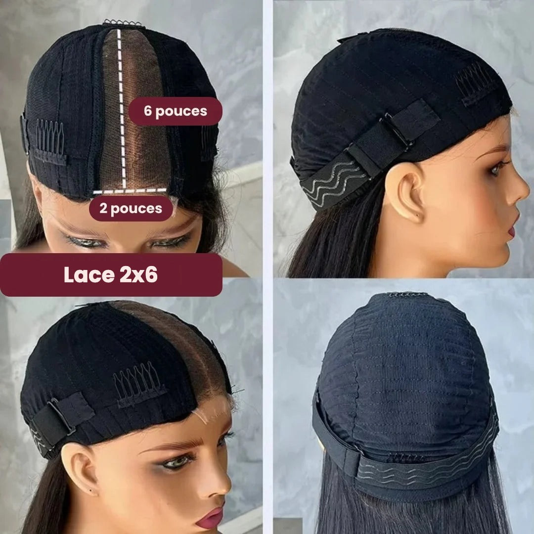 Perruque carré lisse densité 330 % – photo produit 4