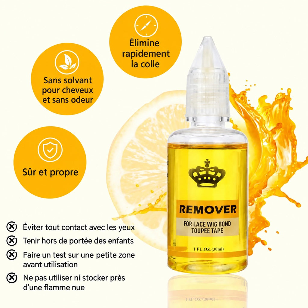 Colle pour perruque et dissolvant – détail 5