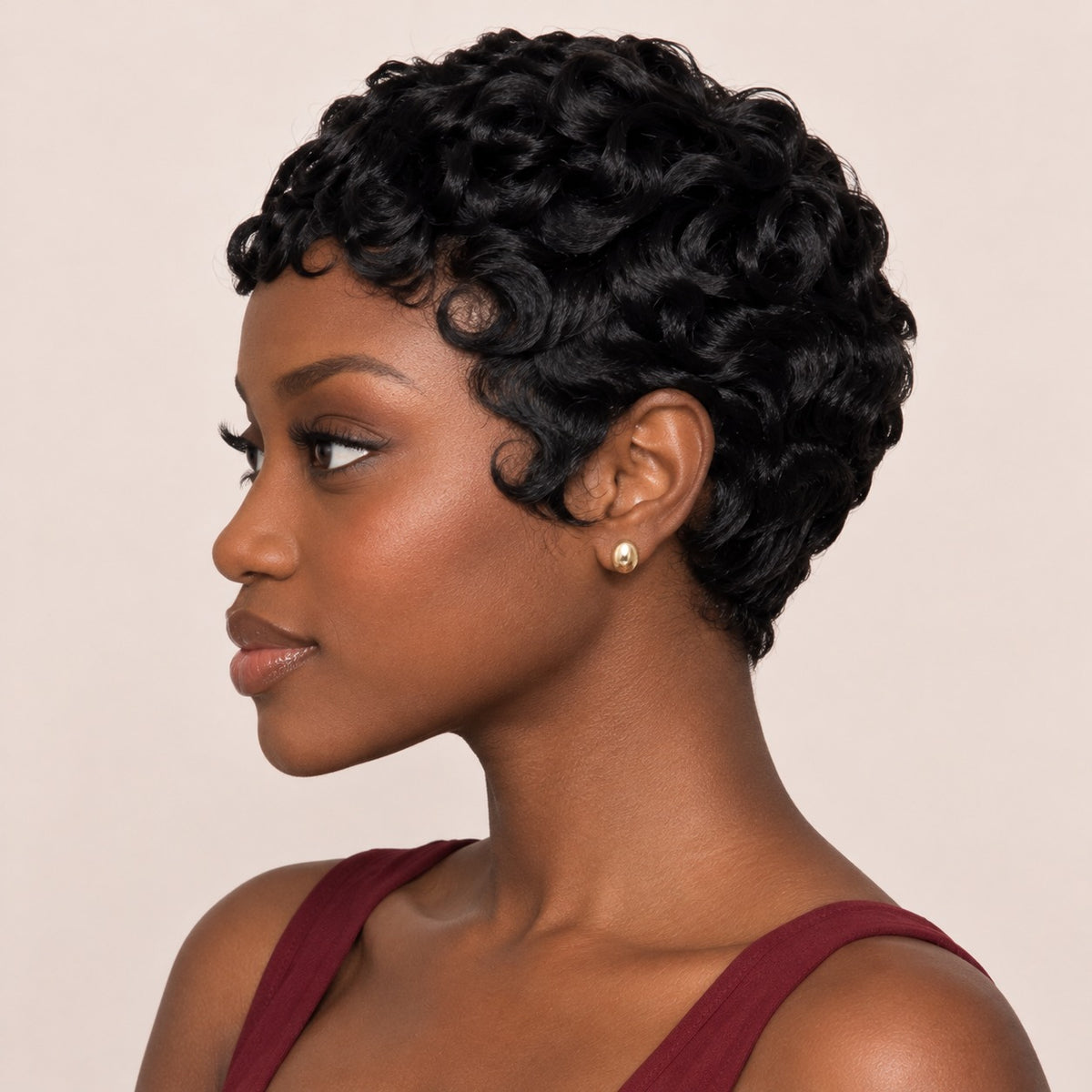 Perruque pixie – profil