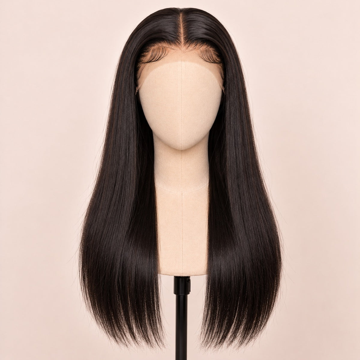 Perruque lace front lisse 13x6 sans colle – portée