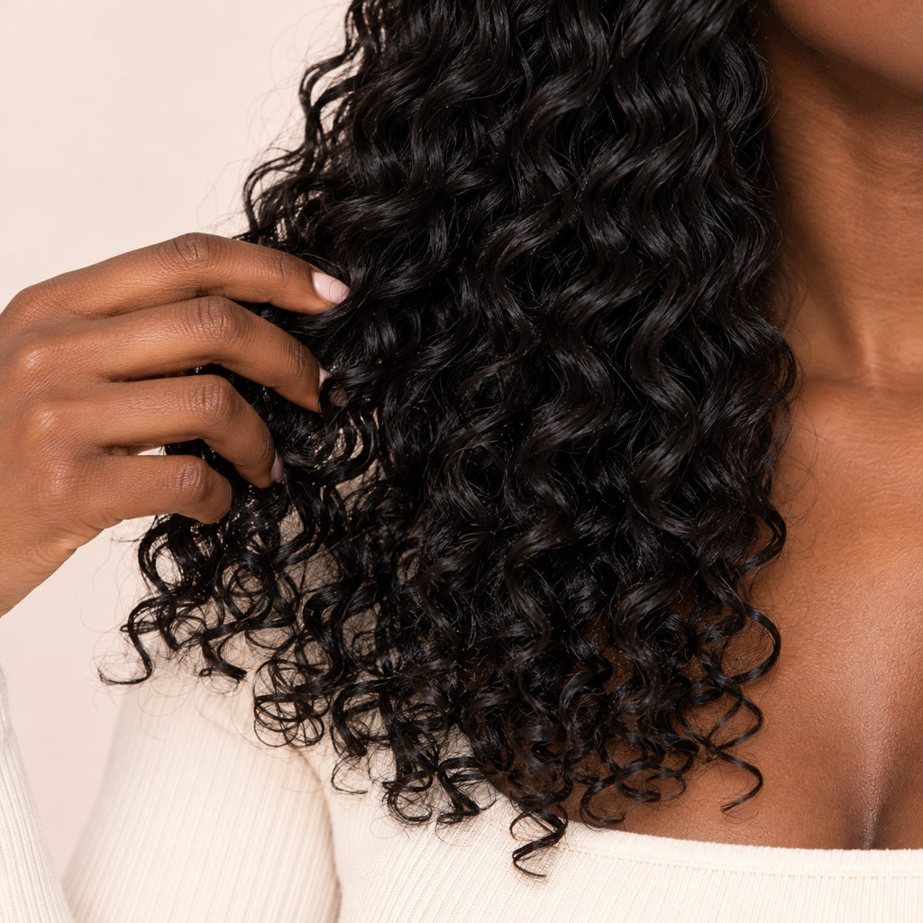 Perruque lace front deep wave – texture