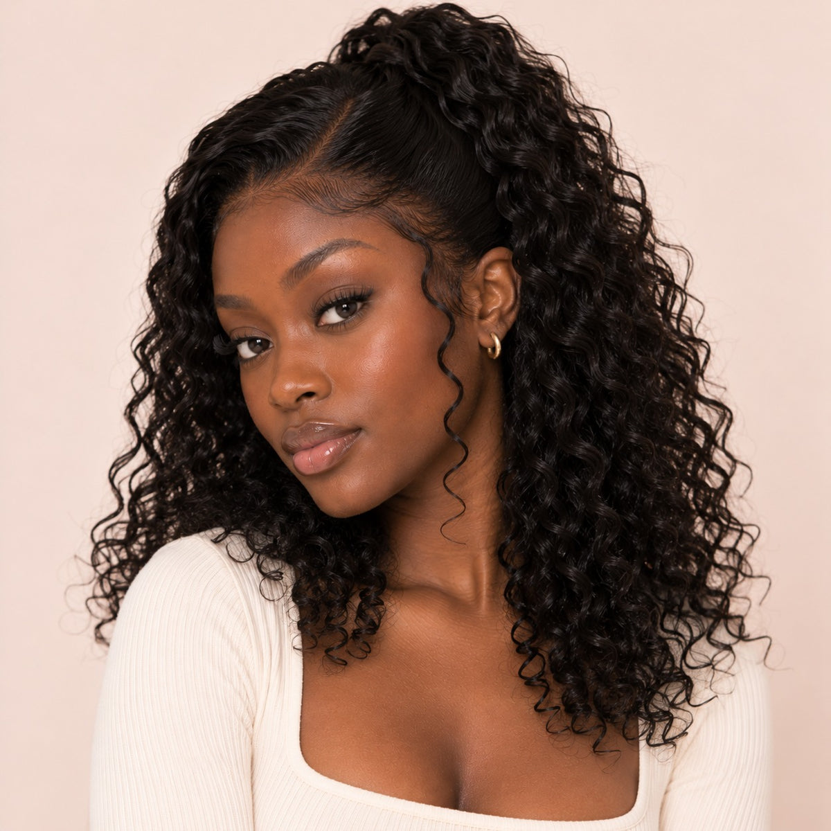 Perruque lace front deep wave – autre coiffage