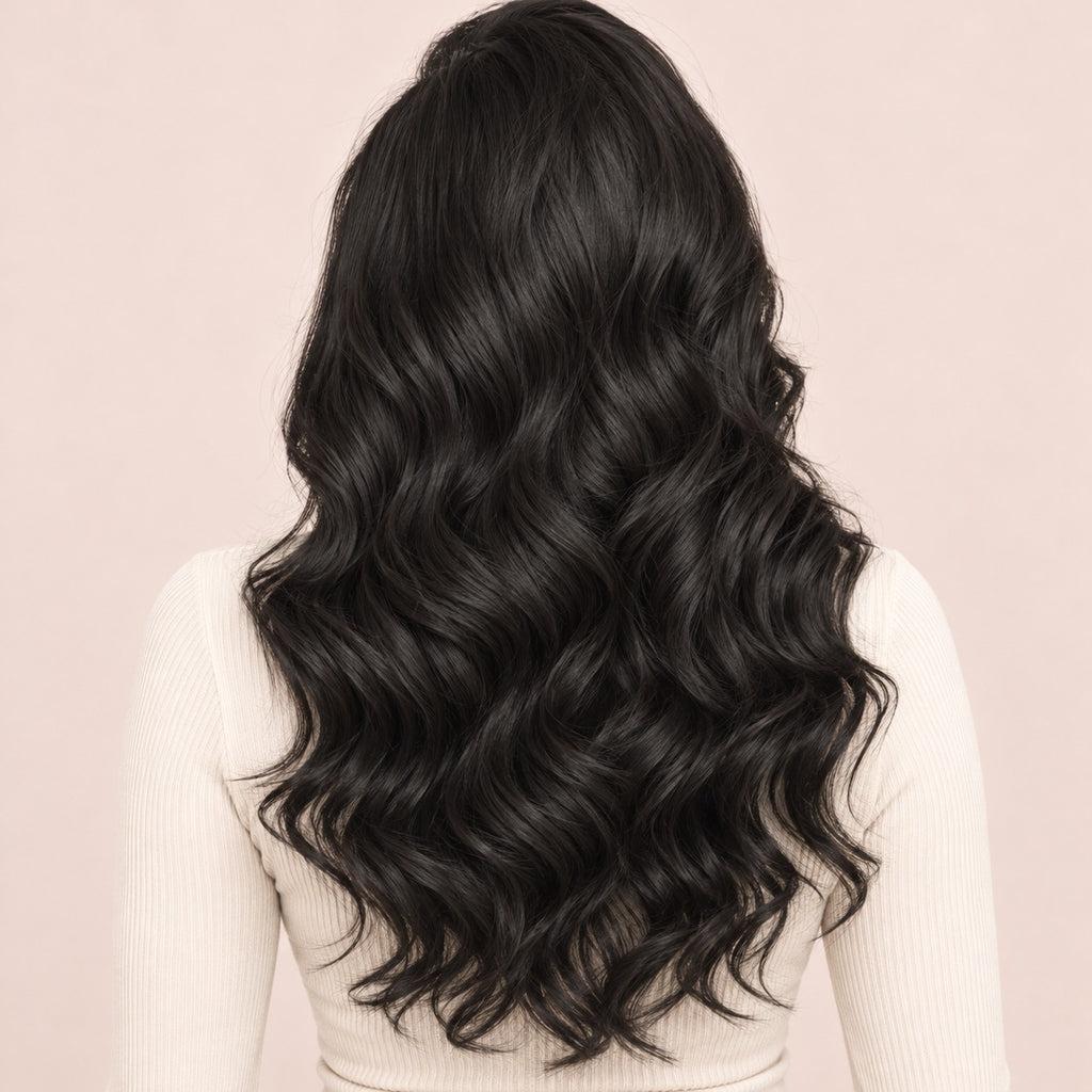 Perruque lace front body wave 13x4 – de dos