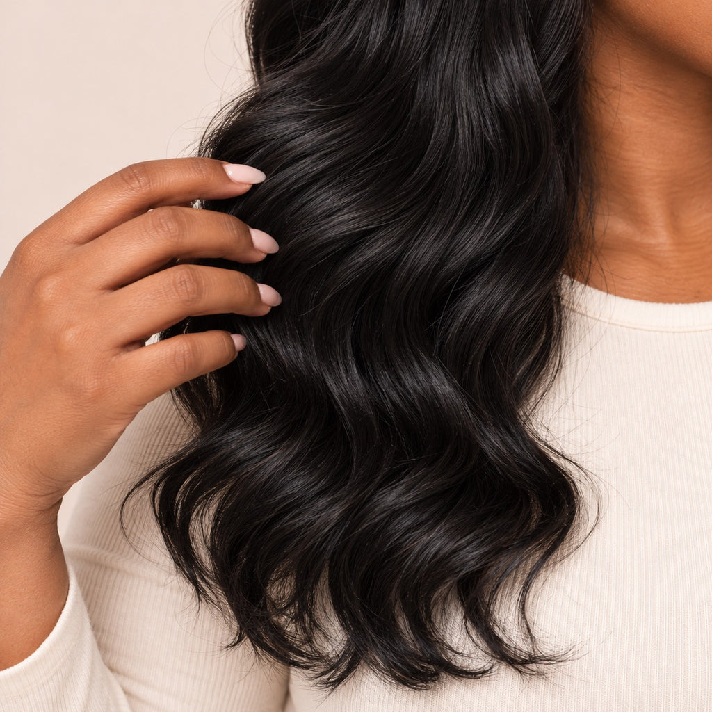 Perruque bandeau body wave – texture