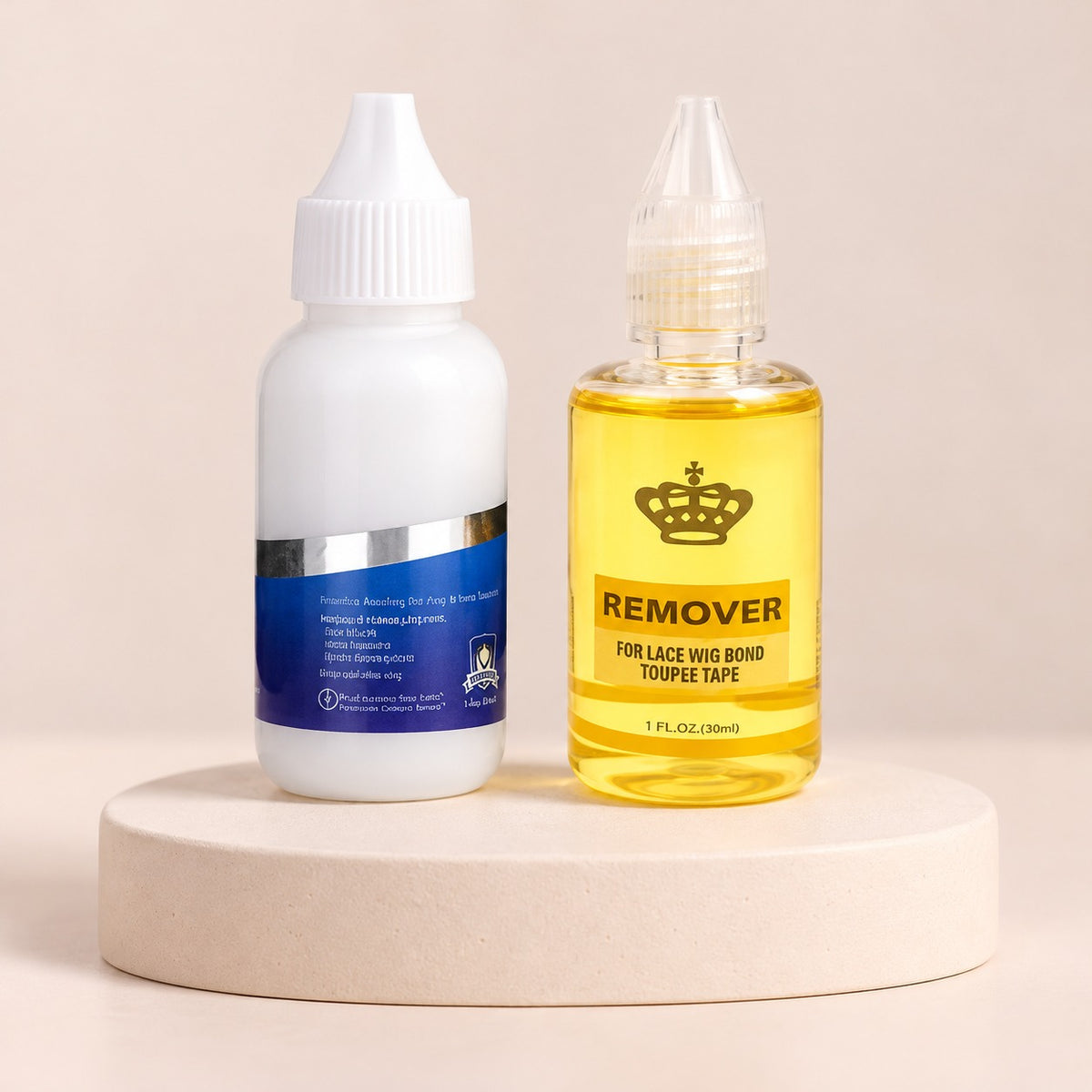 Colle pour perruque et dissolvant – photo